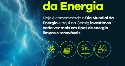 Hoje é o dia para valorizar a energia nossa de cada dia.