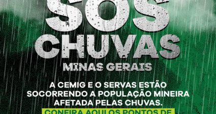 Cemig se mobiliza para auxiliar atingidos pelas chuvas em Minas Gerais