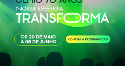 Cemig 70 anos: programação especial movimenta o fim de semana em Belo Horizonte