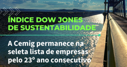 Cemig é incluída na lista do Índice Dow Jones de Sustentabilidade pelo 23ºano consecutivo