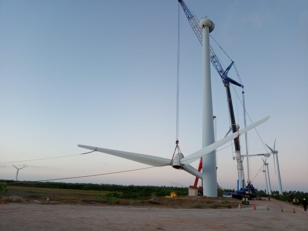 Sob gestão da Cemig, parque Eólico Volta do Rio passa a operar com totalidade de aerogeradores 