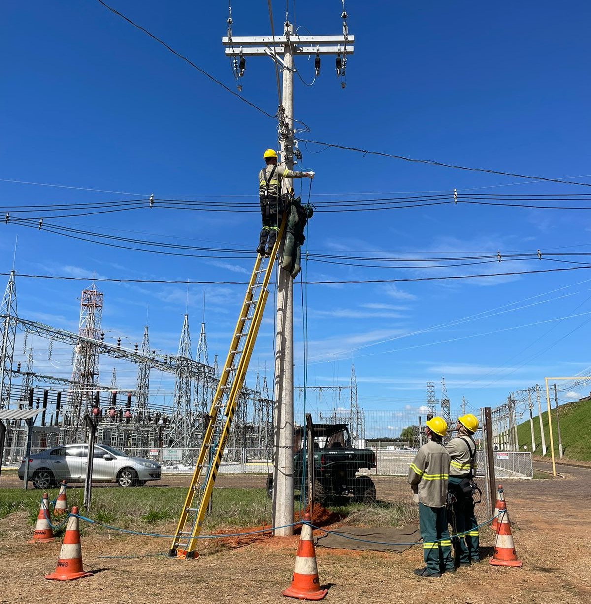 Cemig inaugura projeto piloto de centro de treinamento de eletricistas em Pouso Alegre