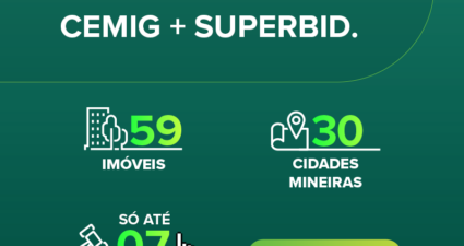 Cemig oferece imóveis em todo o estado de Minas Gerais