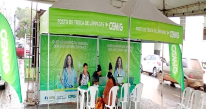 Eficiência Energética: Cemig troca mais de 45 mil lâmpadas de clientes em ação itinerante pelo estado