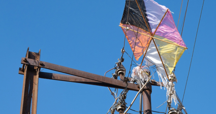 Cemig alerta sobre os cuidados ao soltar pipas