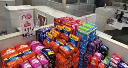 Voluntários da Cemig doam mais de 29 mil absorventes femininos para instituições mineiras